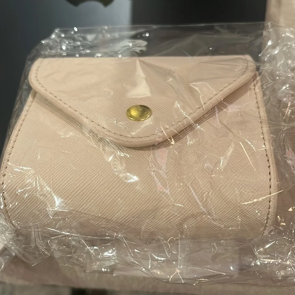 Blush Waste Bag Holder/NWT